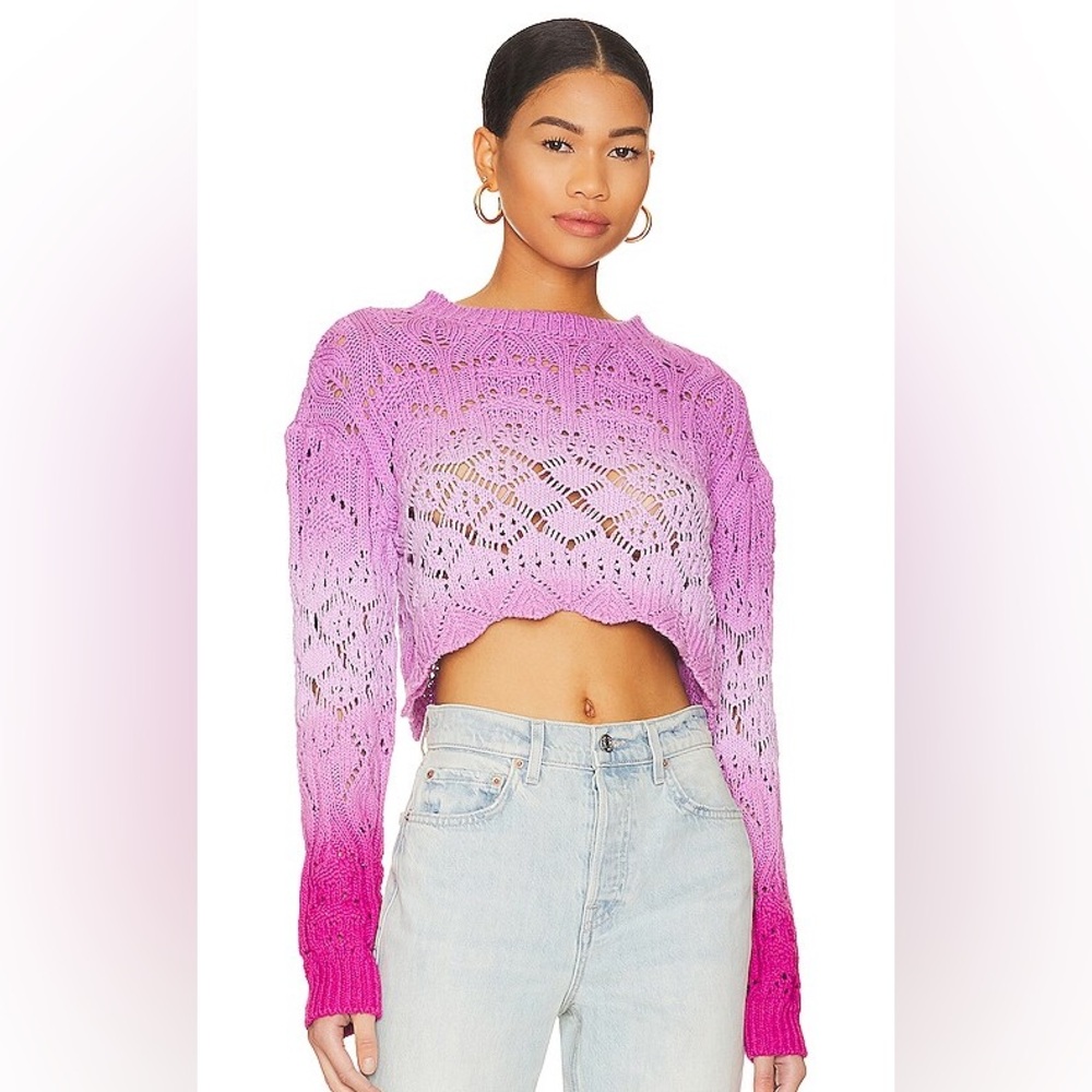 Lovers + Friends FLORISSA OMBRE SWEATER XS